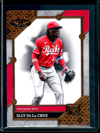 2024 Topps Tier One Elly De La Cruz Rookie Card Reds