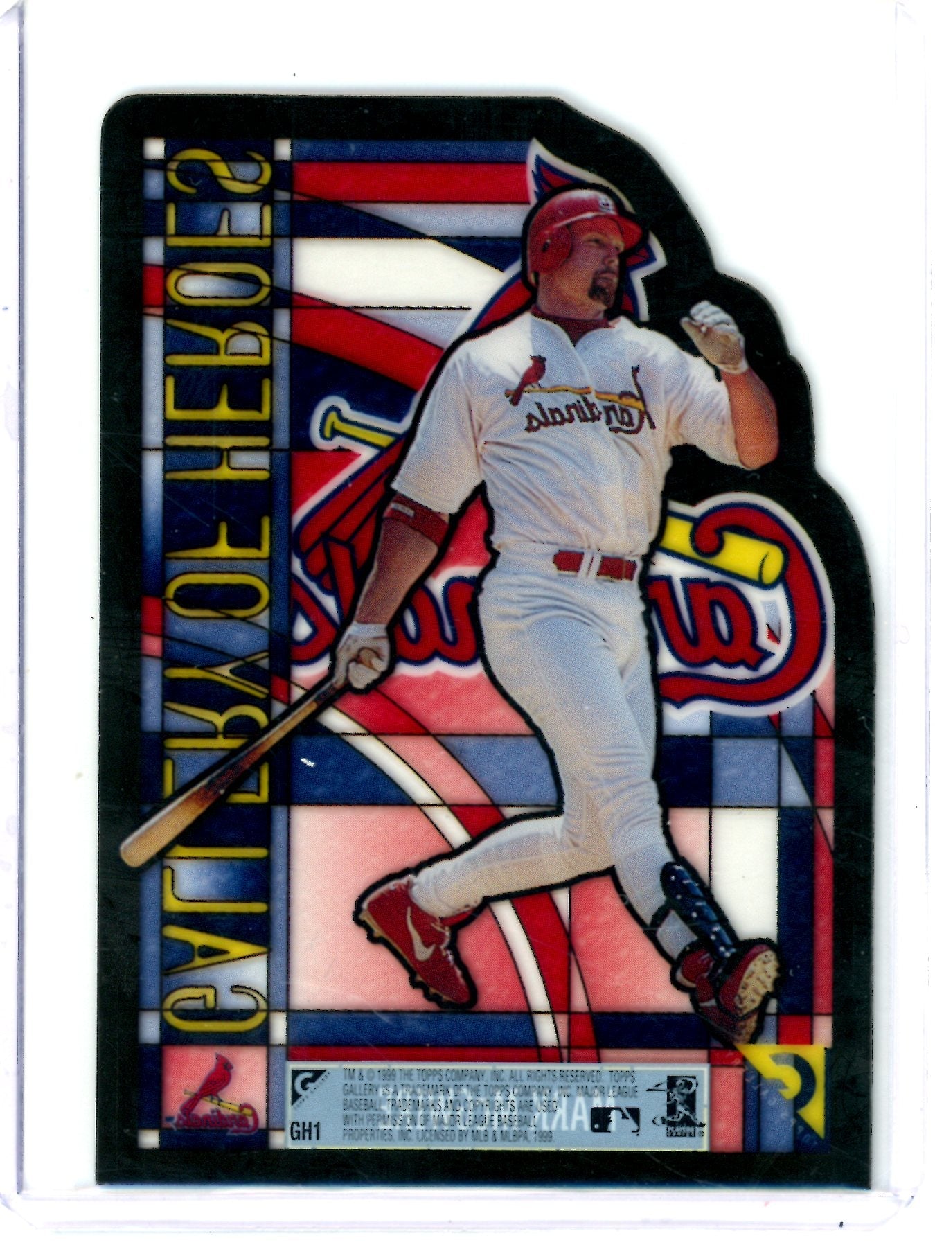 1999 Topps Gallery Mark McGwire Gallery Of Heroes Cardinals