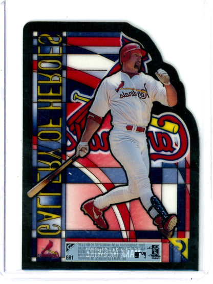 1999 Topps Gallery Mark McGwire Gallery Of Heroes Cardinals
