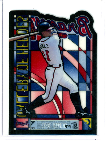 1999 Topps Gallery Chipper Jones Gallery Of Heroes Braves