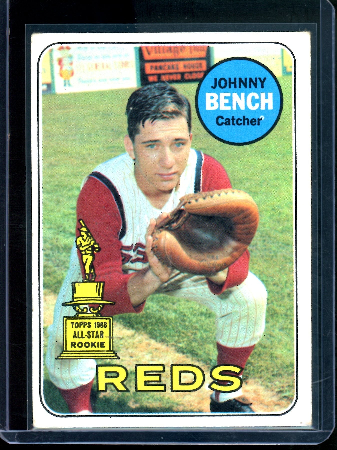 1969 Topps Johnny Bench Rookie Card #95 Reds