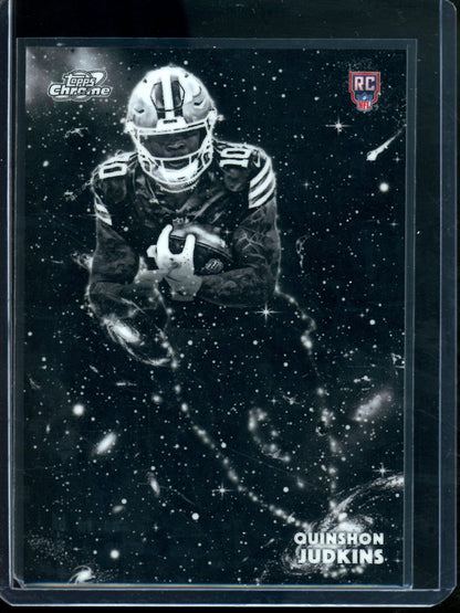 2025 Topps Chrome Cosmic Quinshon Judkins Constellation Rookie Case Hit Browns