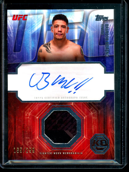 2026 Topps Knockout Brandon Moreno Autograph Relic /299