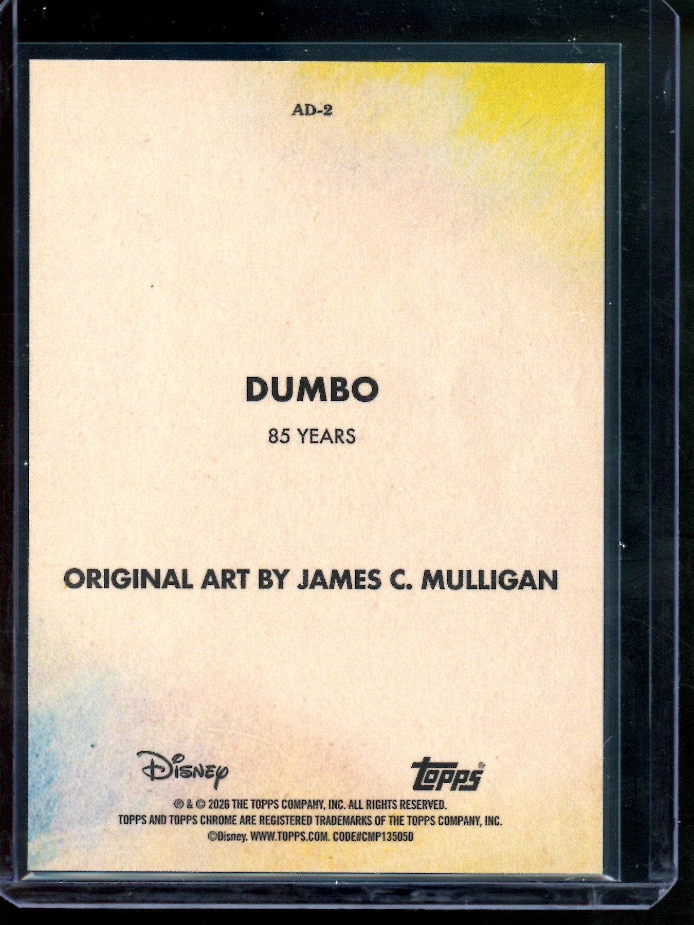 2026 Topps Chrome Dumbo 85 Years #AD-2