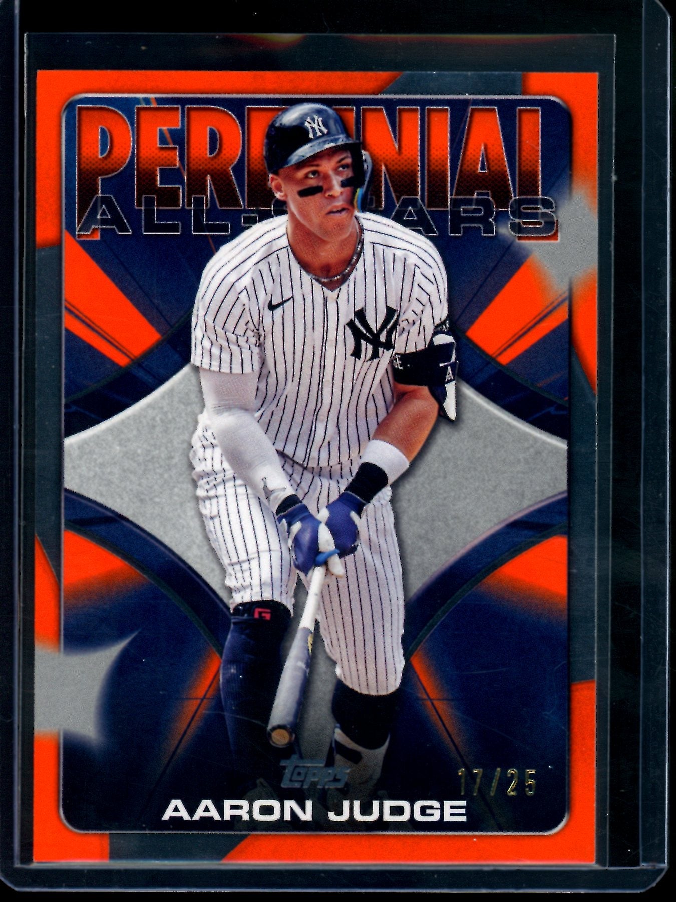 2026 Topps Flagship Aaron Judge Perenial All-Stars Orange /25 Yankees