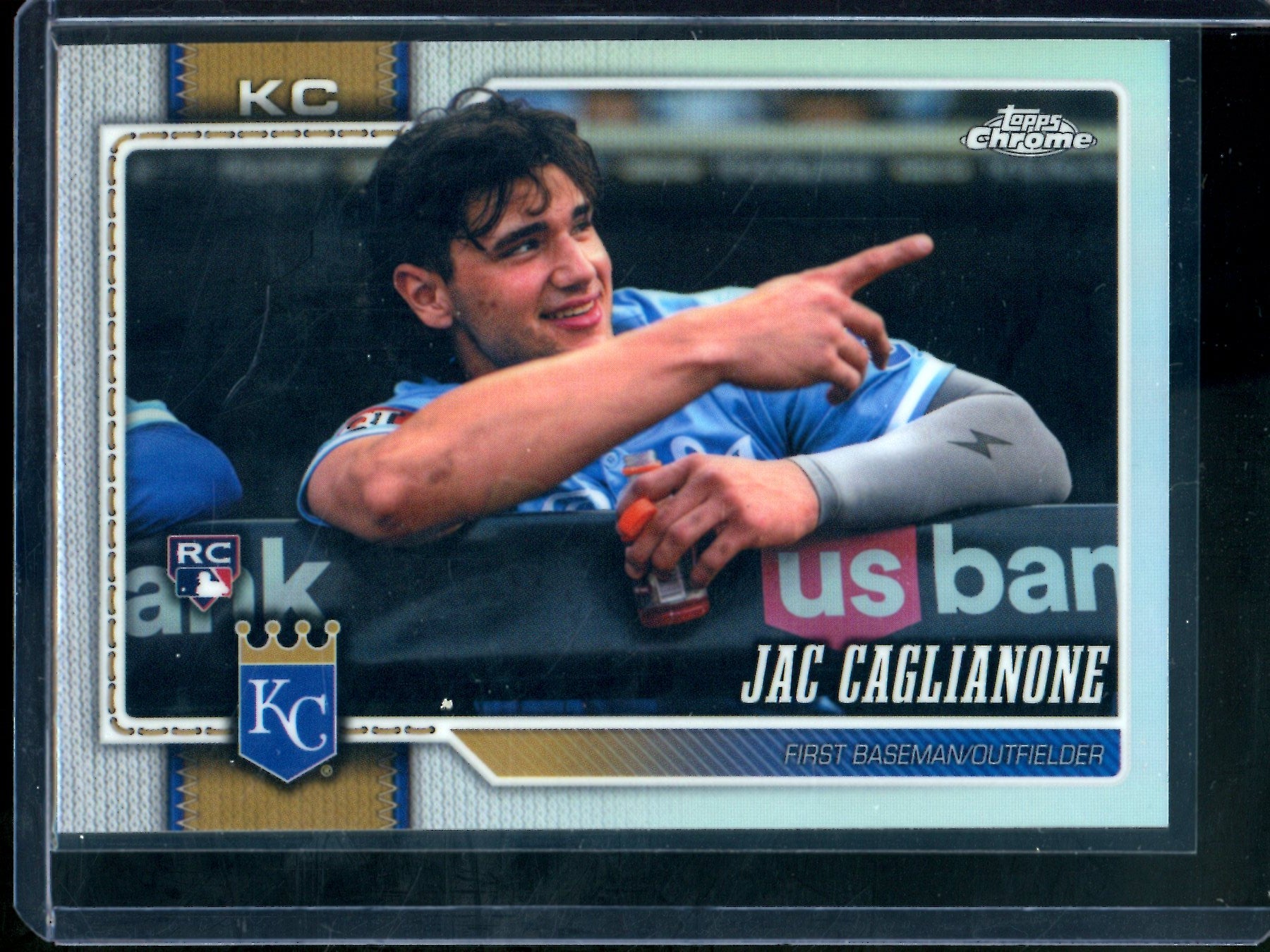 2026 Topps Chrome Jac Caglianone Rookie Image Variation Refractor Royals