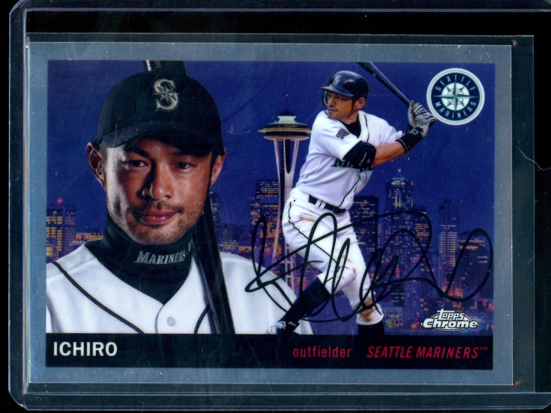 2025 Topps Platinum Ichiro City Variation SP Mariners