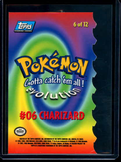 1999 Topps Evolution Charizard #06