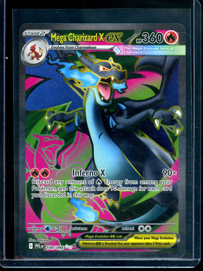 2025 Pokemon Phantasmal Mega Charizard X EX 109/094 (B)