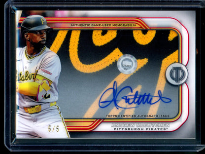2026 Topps Tribute Andrew McCutchen Prime Relic Autograph /5 Pirates