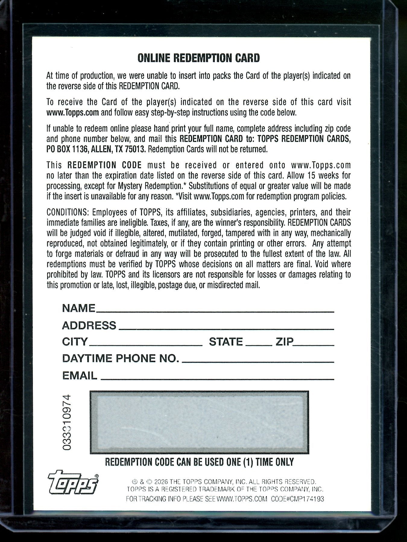 2026 Topps Finest Cal Raleigh Moments Black Geometric Autograph /10 Redemption Mariners