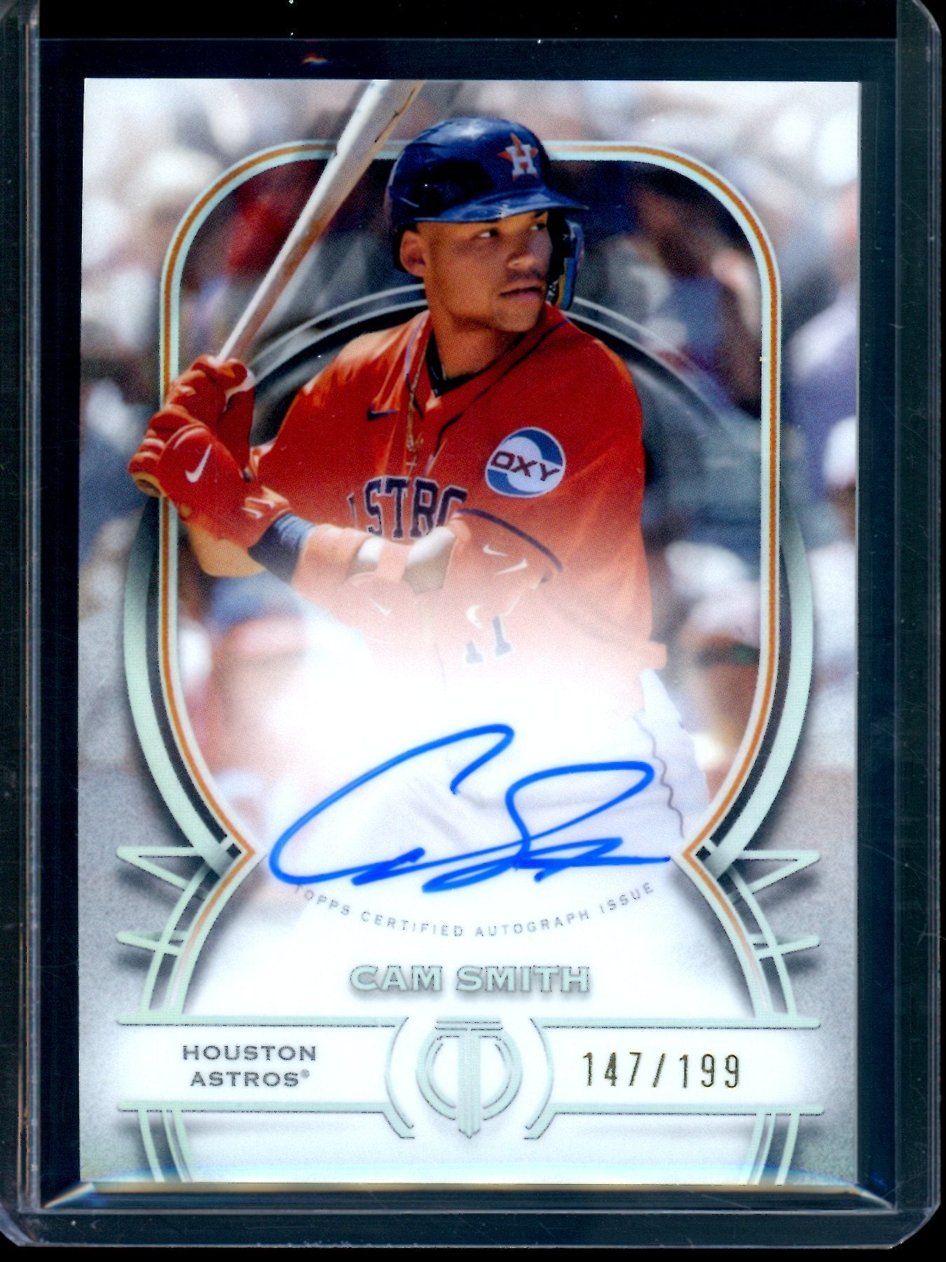 2026 Topps Tribute Cam Smith Rookie Autograph /199 Astros
