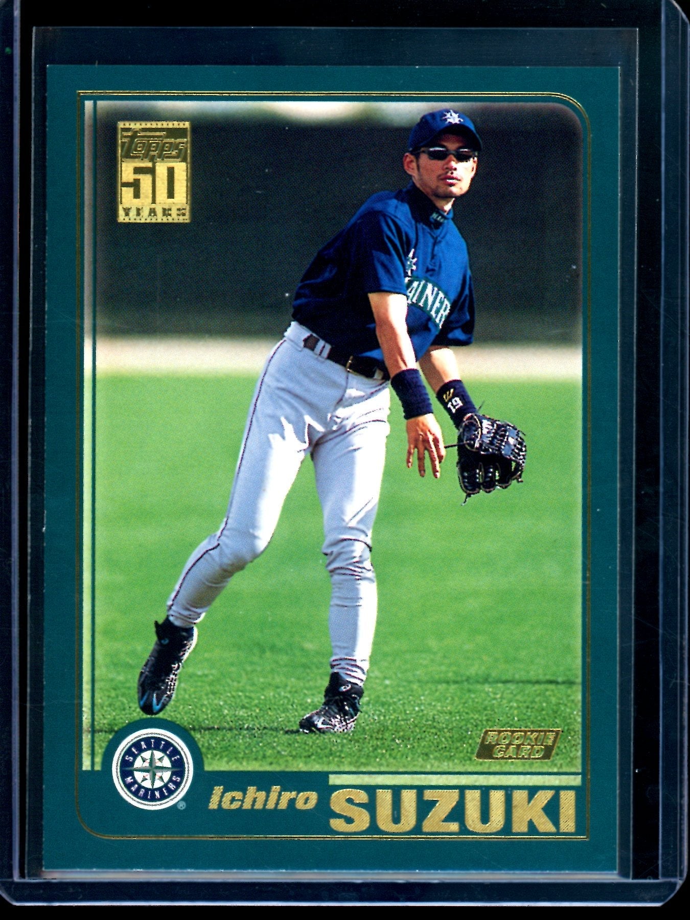 2001 Topps Flagship Ichiro Rookie Card #726 Mariners