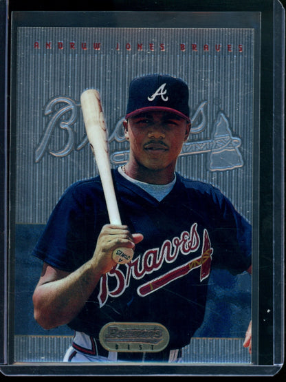 1995 Bowmans Best Andruw Jones Rookie Card Braves