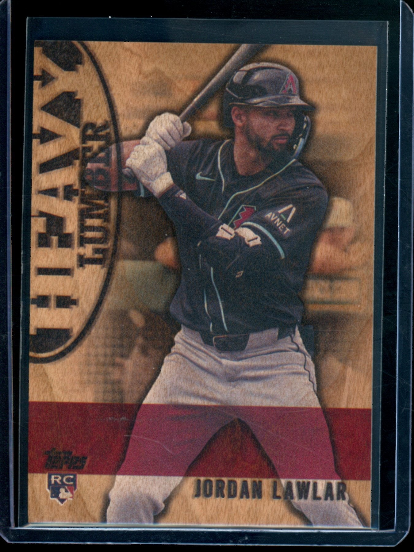2024 Topps Flagship Jordan Lawlar Heavy Lumber Rookie SP Diamondbacks