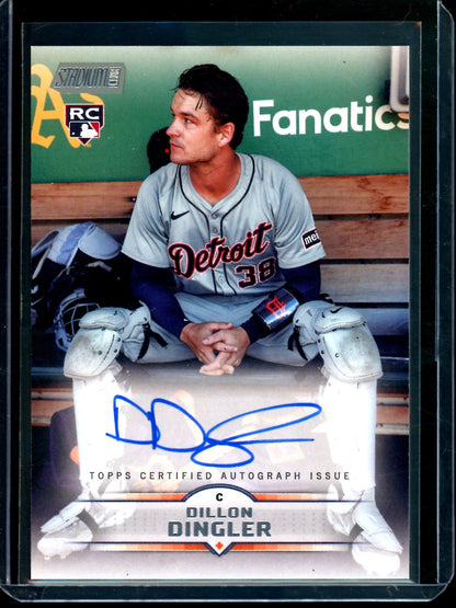 2025 Topps Stadium Club Dillon Dingler Rookie Autograph Tigers