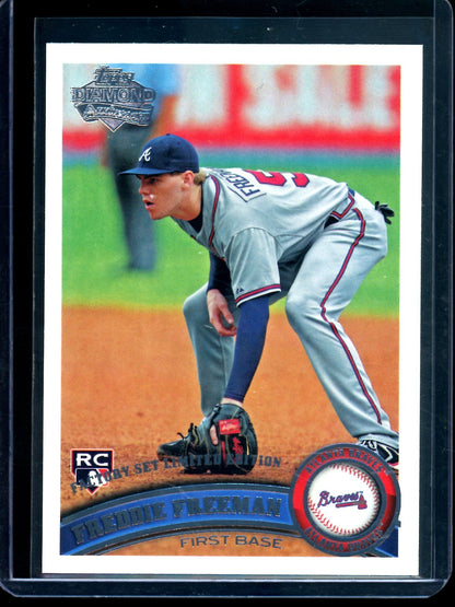 2011 Topps Factory Set Edition Freddie Freeman Rookie Braves