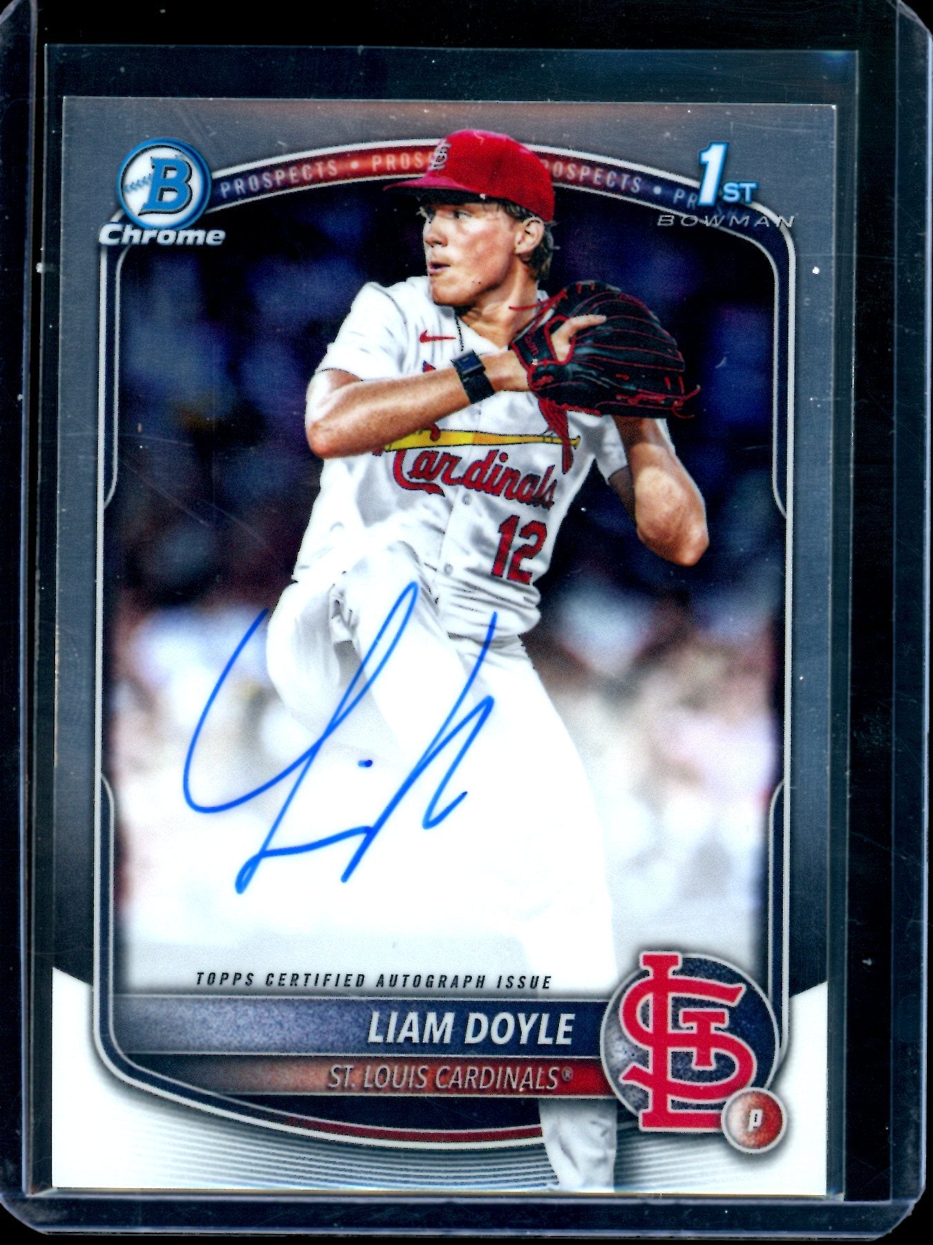 2025 Bowman Chrome Liam Doyle 1st Autograph Cardinals - Trading Card Market