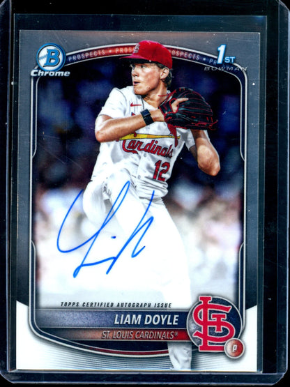 2025 Bowman Chrome Liam Doyle 1st Autograph Cardinals - Trading Card Market
