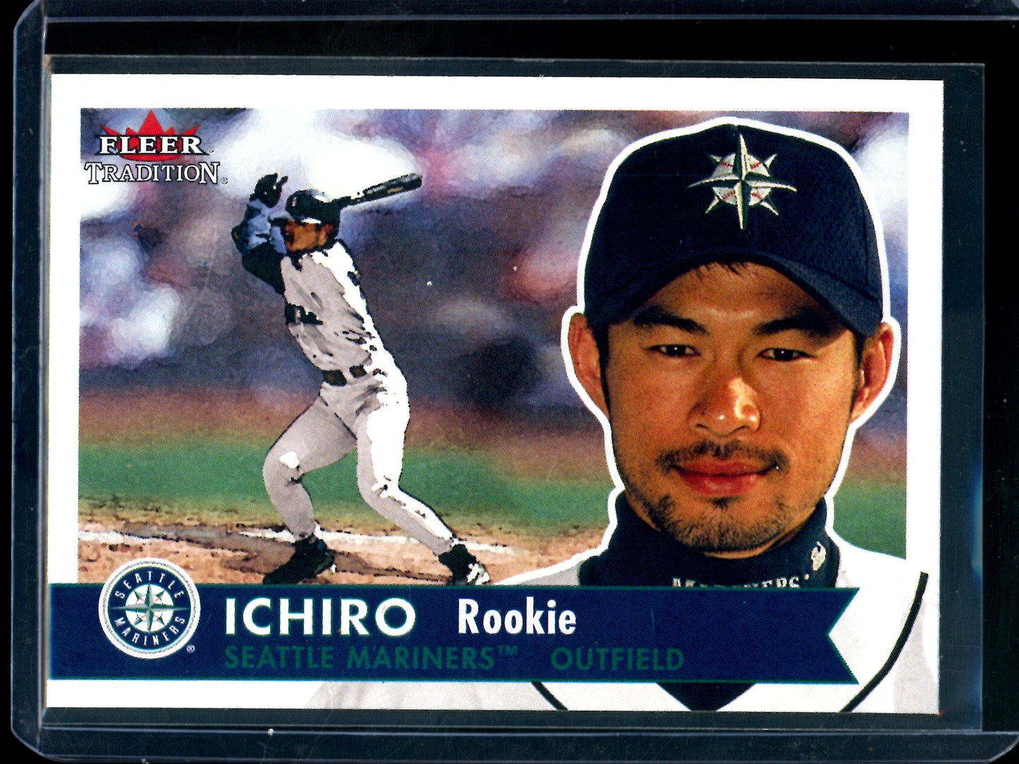 2001 Fleer Tradition Ichiro Rookie #452 Mariners