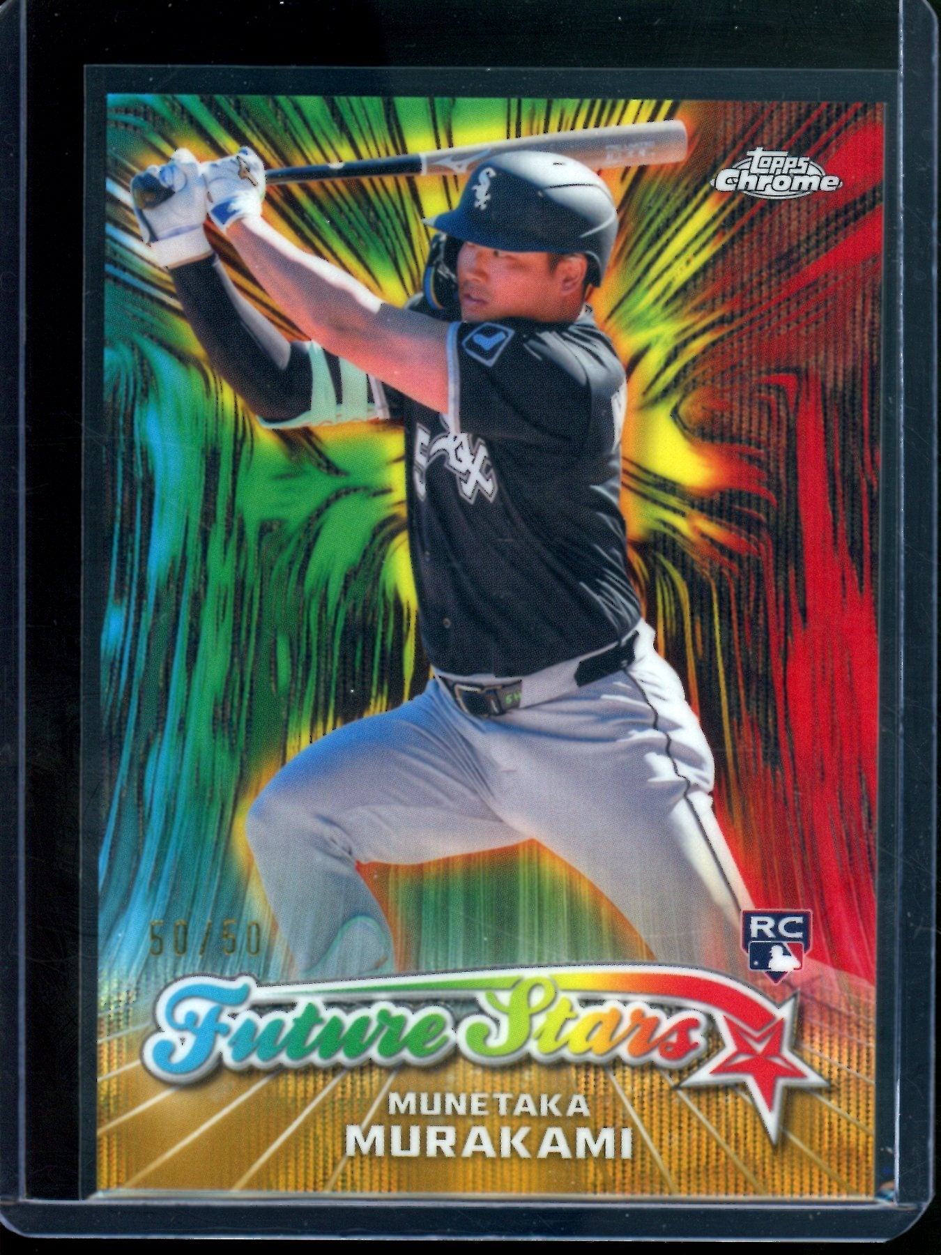 2026 Topps Chrome Munetaka Murakami Future Stars Gold Rookie /50 White Sox