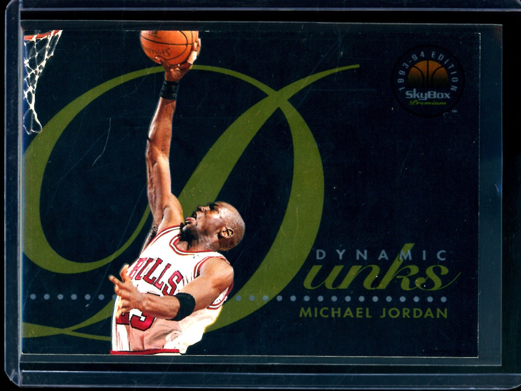 1994 Skybox Premium Michael Jordan Dynamic Dunks Bulls