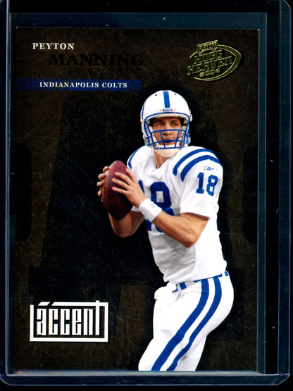 2004 Panini Playoff Peyton Manning Hogg Heaven Accent /25 Colts