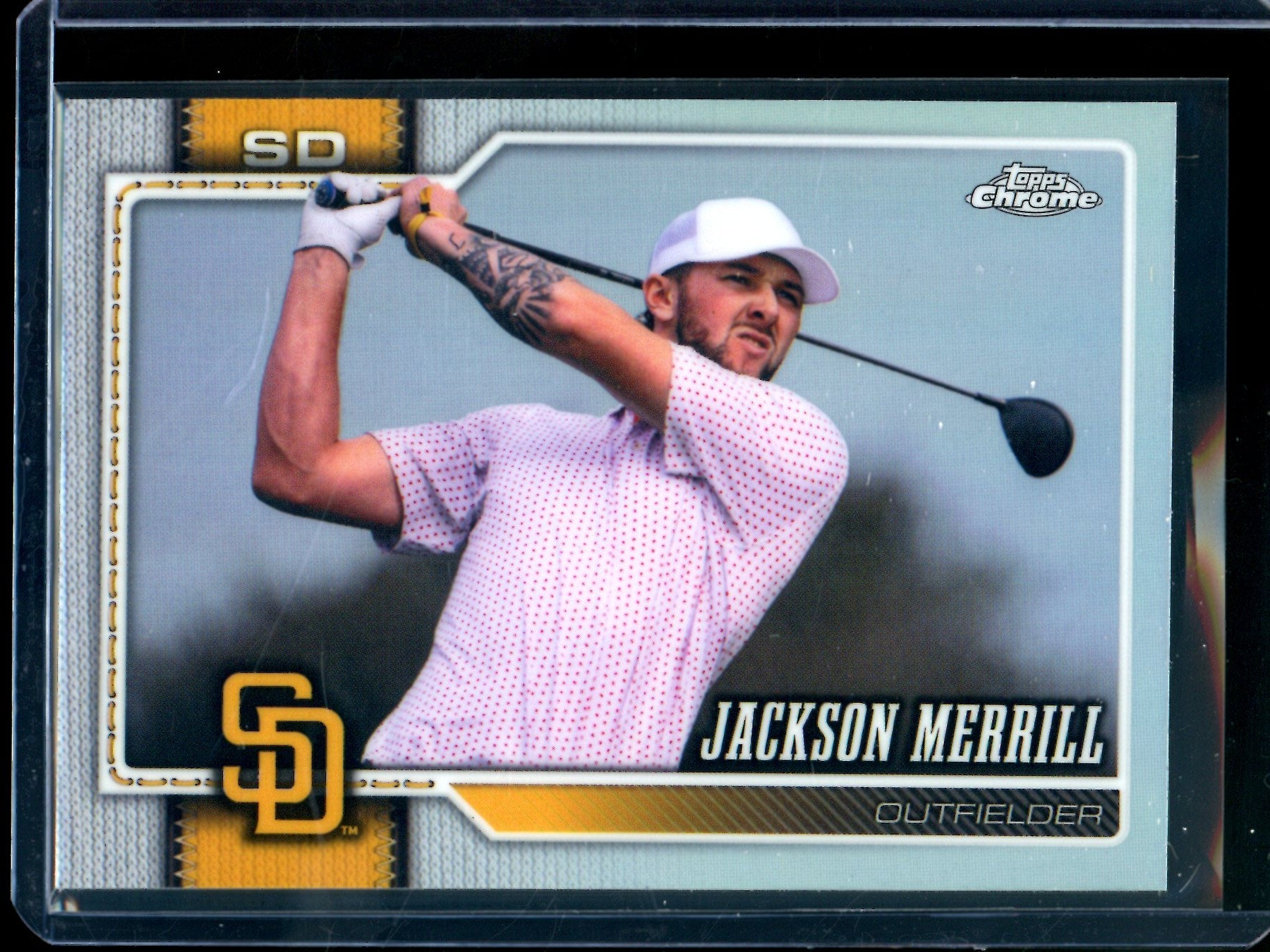 2026 Topps Chrome Jackson Merrill Image Variation Padres