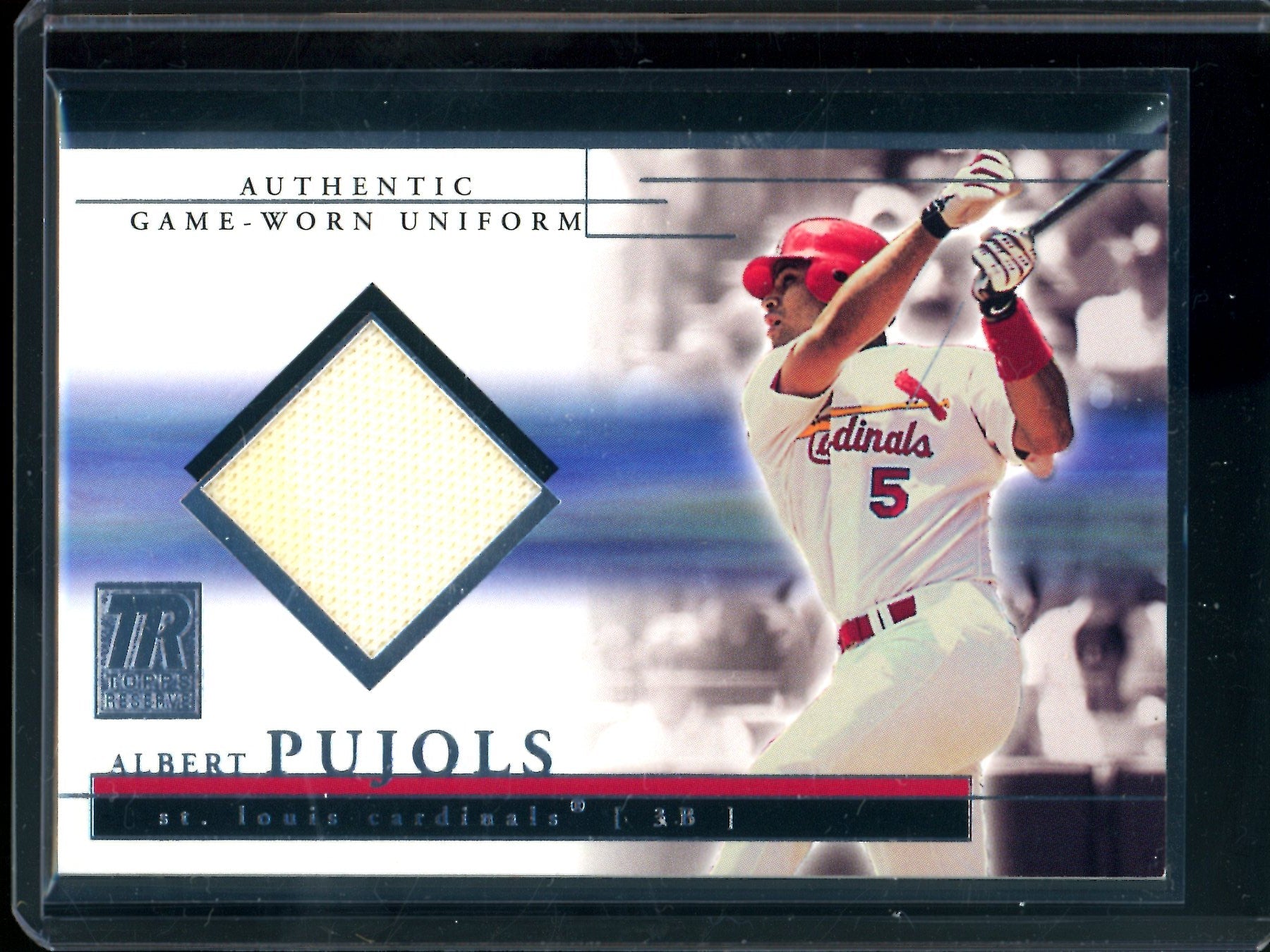 2002 Topps Reserve Albert Pujols Relic #TRJ-AP Cardinals