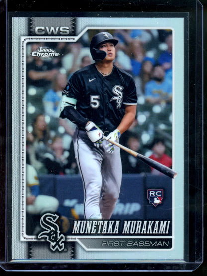 2026 Topps Chrome Munetaka Murakami Refractor Rookie White Sox