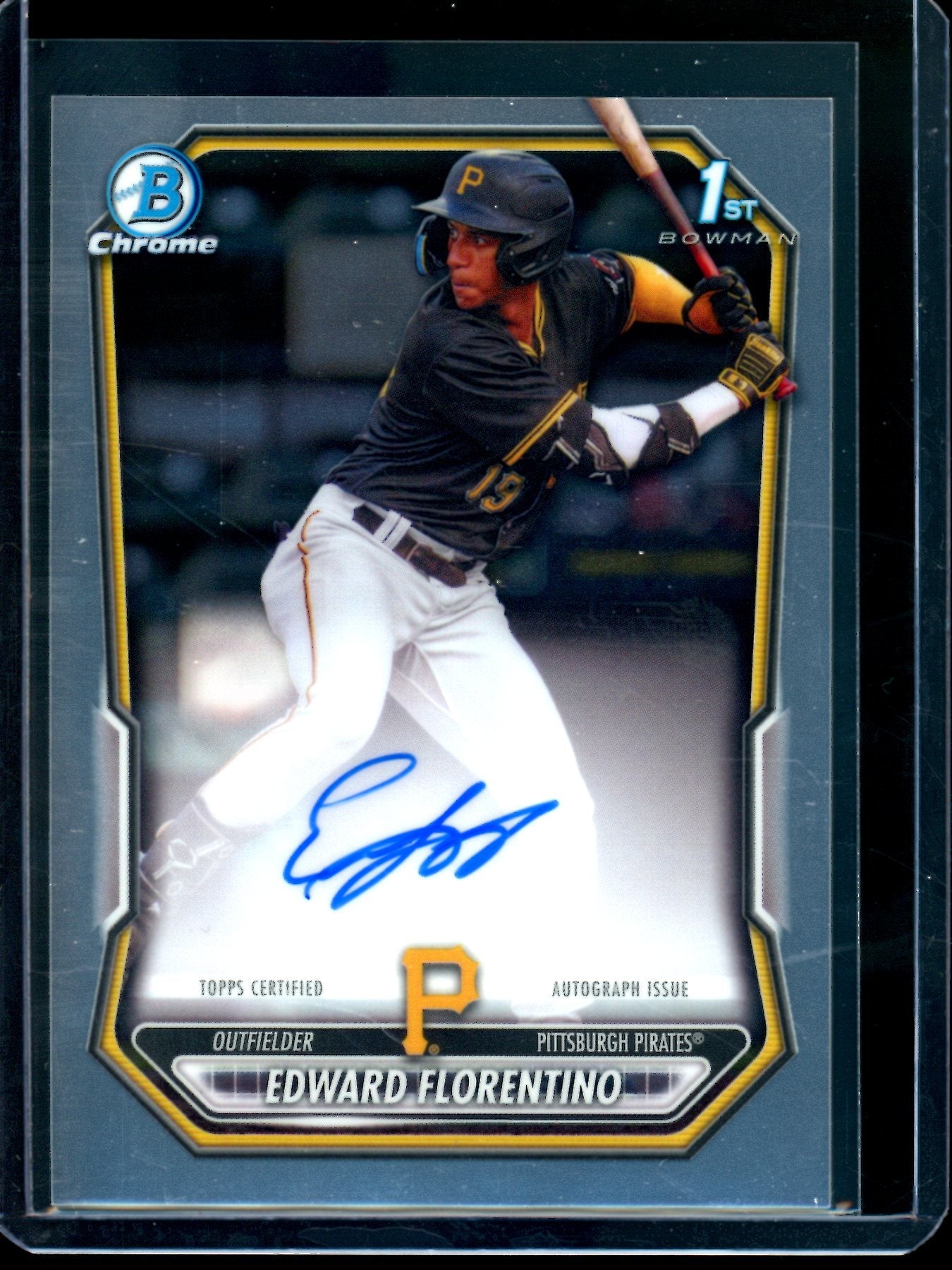 2026 Bowman Chrome Edward Florentino 1st Autograph Pirates