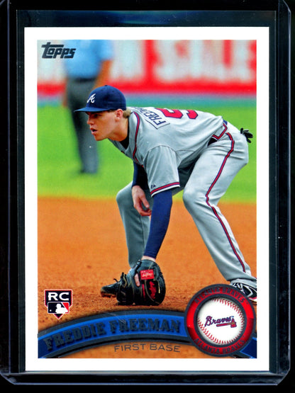 2011 Topps Series One Freddie Freeman Rookie Braves