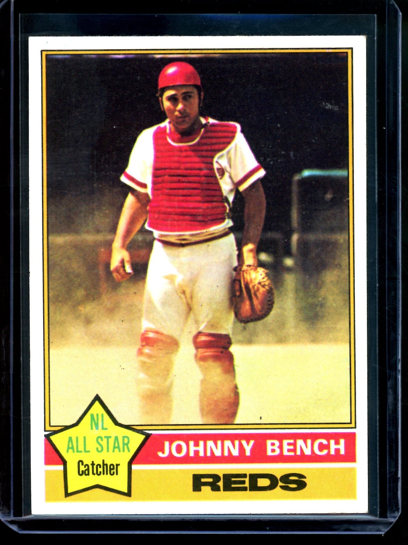 1976 Topps Johnny Bench #300 Reds (A)