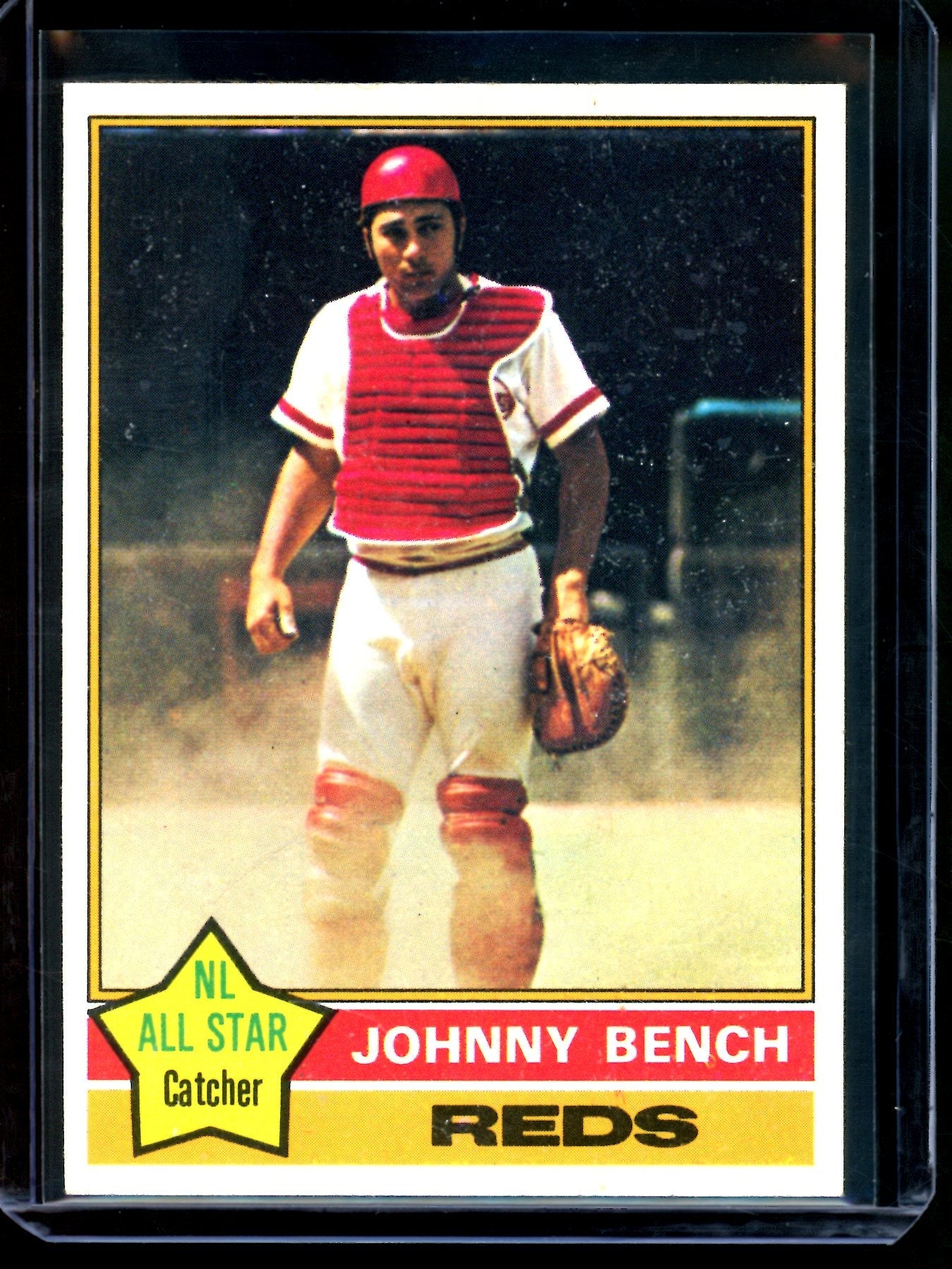 1976 Topps Johnny Bench #300 Reds (B)