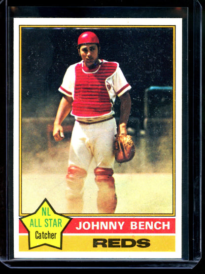 1976 Topps Johnny Bench #300 Reds (B)
