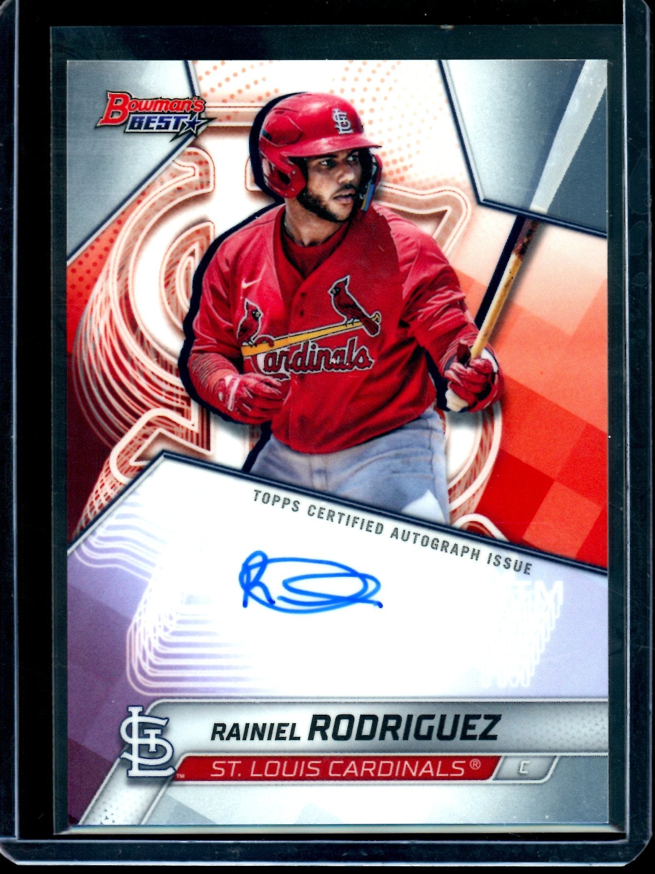 2025 Bowmans Best Rainiel Rodriguez Autograph Cardinals