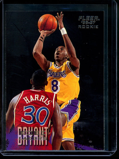 1997 Fleer Kobe Bryant Rookie Card #203 Lakers