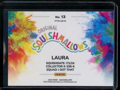 2025 Panini Prizm Laura Color Blast SSP #13
