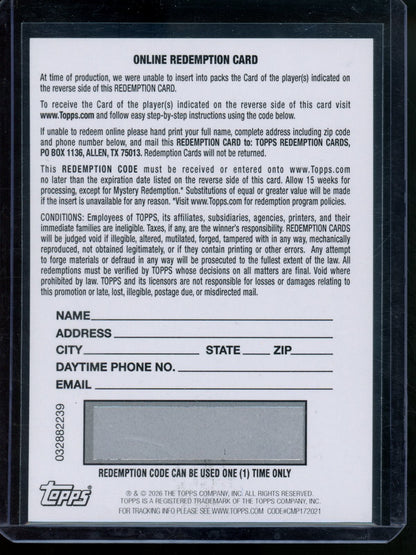 2026 Topps Chrome Kazuma Okamoto Green Geometric Rookie Auto Redemption Blue Jays - Trading Card Market
