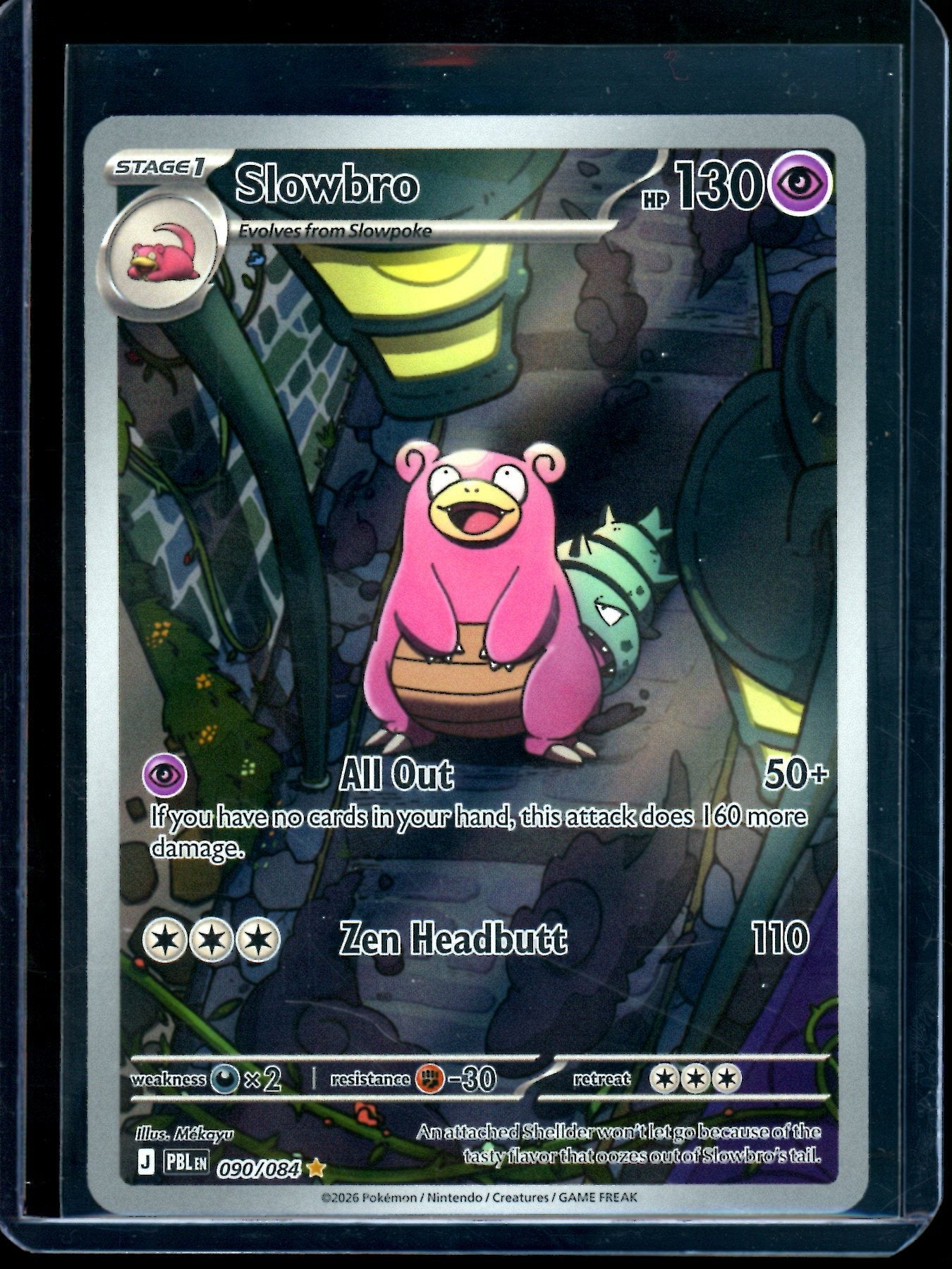 2026 Pokemon Pitch Black Slowbro 090/084 - Trading Card Market