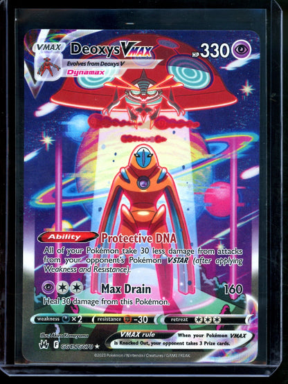 2023 Pokemon Crown Zenith Deoxys VMAX GG45/GG70 - Trading Card Market