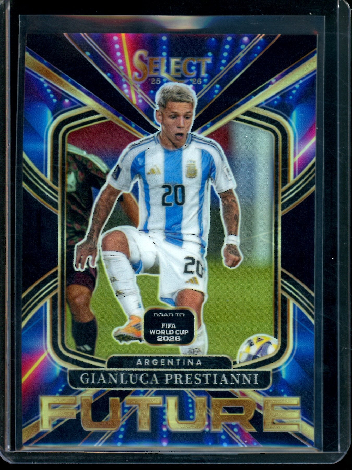 2026 Panini Select Gianluca Prestianni Future 1/1 Argentina - Trading Card Market