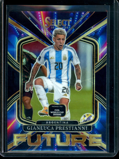 2026 Panini Select Gianluca Prestianni Future 1/1 Argentina - Trading Card Market