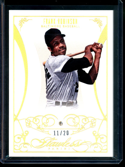 2014 Panini Flawless Frank Robinson Diamond /20 Orioles - Trading Card Market