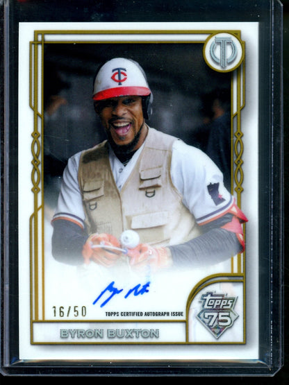 2026 Topps Tribute Byron Buxton Tribute to Topps Autograph /50 Twins - Trading Card Market