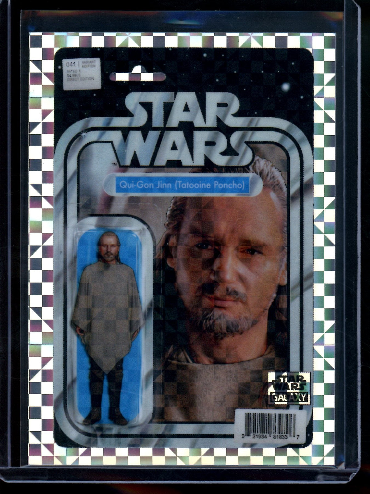 2026 Topps Galaxy Qui-Gon Jinn Comicfractor /10 - Trading Card Market