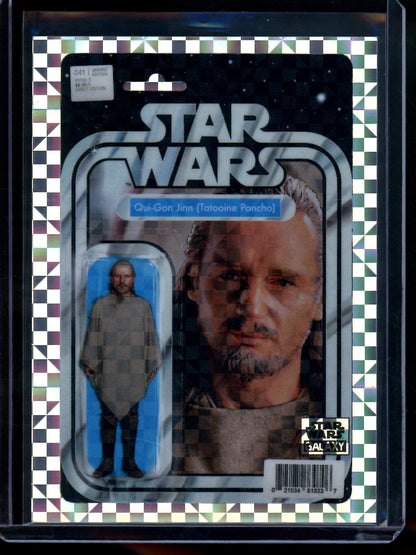 2026 Topps Galaxy Qui-Gon Jinn Comicfractor /10 - Trading Card Market