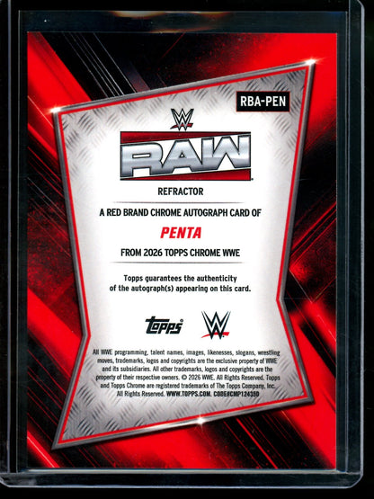 2026 Topps Chrome Penta Refractor Autograph - Trading Card Market
