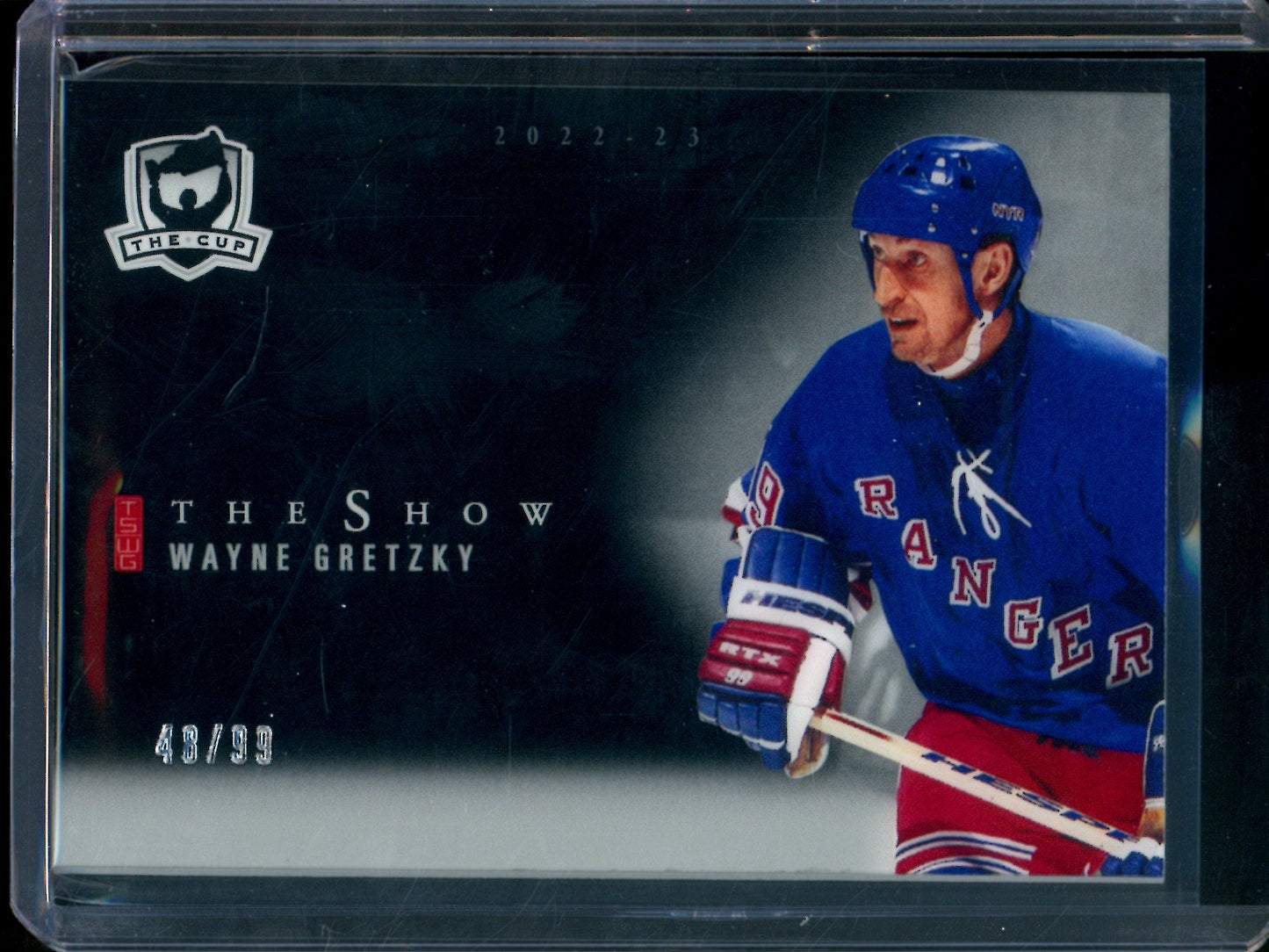 2023 Upper Deck The Cup Wayne Gretzky The Show /99 Rangers