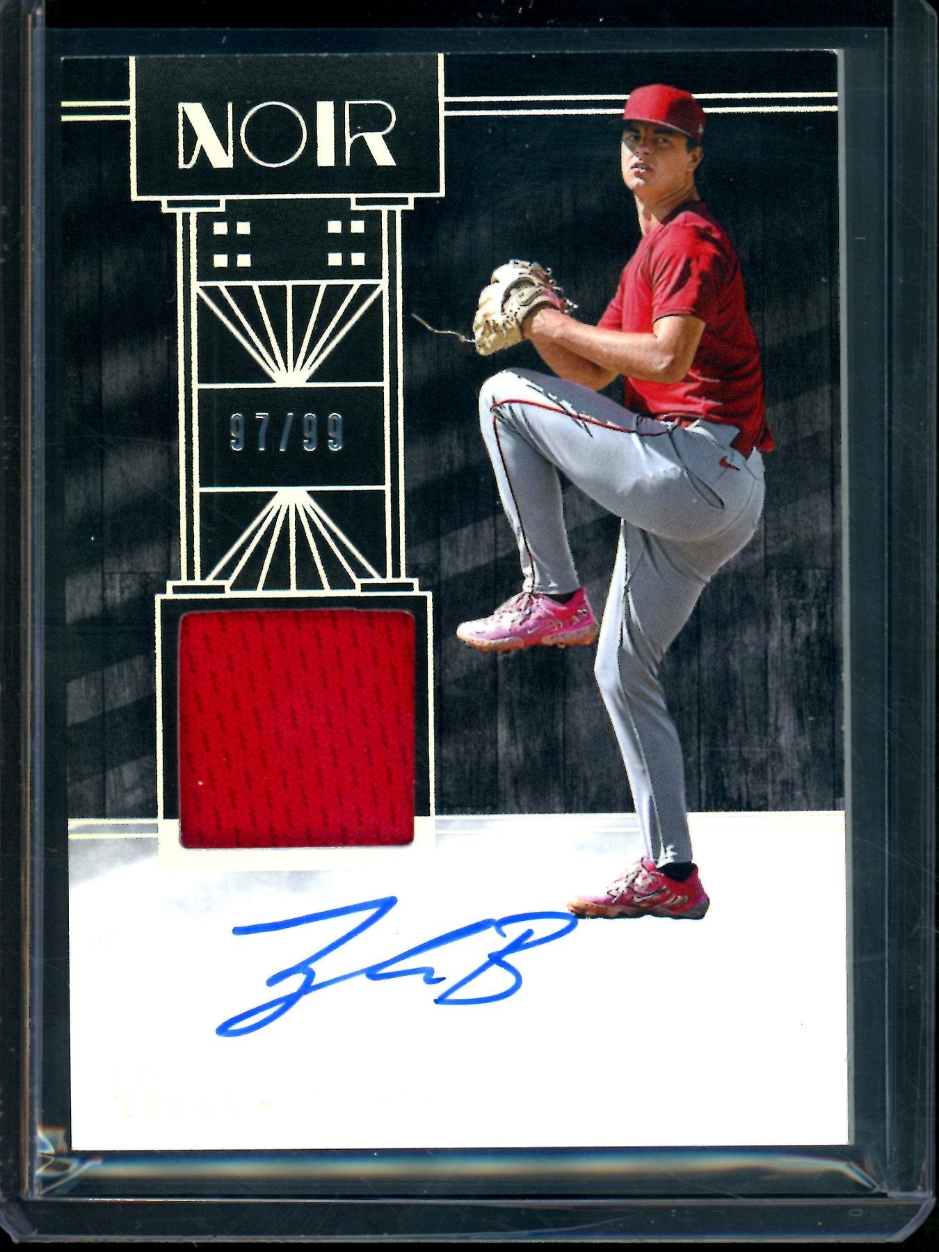 2026 Panini Noir Tyler Bremner Patch Autograph /99 Angels